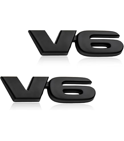 Amazon.com: ERPART V6 Engine Badge Emblem Compatible with Honda