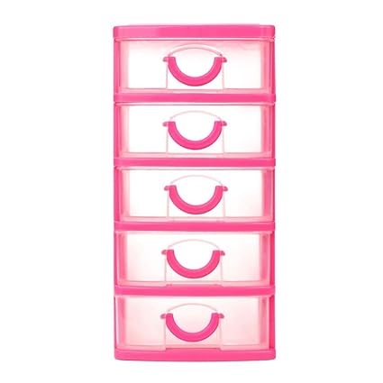 Amazon Com Tronet Durable Plastic Mini Desktop Drawer Sundries