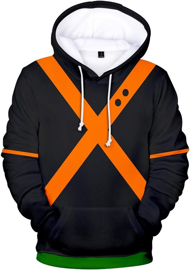 XIAOMEI My Hero Academia 3D Prtinted Casual Hoodies Sweatshirts Pullover