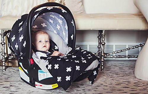 Carseat Canopy Whole Caboodle Jersey Stretch - Ethan