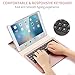 Keyboard Case Compatible with 2018/2017 iPad 9.7 inch, Bluetooth Keyboard KVAGO-360 Rotating Case with Detachable Wireless Keyboard for iPad 6th Gen,iPad 5th Gen -Rose Gold