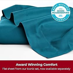 Mellanni Twin XL Size Flat Sheet - Iconic
