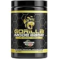 Gorilla Mind Base Pre Workout - Raises Nitric Oxide Intense Focus & Drive Endurance Power - L-Citrulline, L-Tyrosine, Betaine, Alpha-GPC, Caffeine, Huperzine A - 360 Grams (Watermelon)