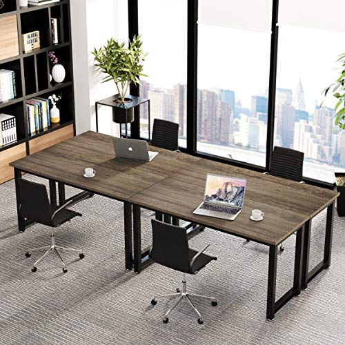 Homemaxs Computer Desk, 47inch Spacious Computer Table for Home Office