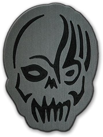 Toejamr Snowboard Stomp Pad - Tatoo Skull - Brown