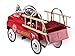 InStep Kids Toy Pedal Car, Toddler Push and Ride On Toy, Fire Truck