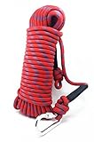 Aishine 10.5mm (10m,33ft)/(20m,66ft)/(30m,99ft)/(50m,165ft) rock climbing rope abseiling rope climbing cord climbing equipment (99)
