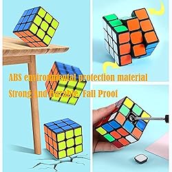 Speed Cube 3x3,Classic Magic Cube Puzzle Toy Size