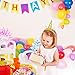 SERONLINE 18pcs Unicorn Party Horn Hats Birthday Hats, Glitter Gold Unicorn Headband Theme Party Supplies