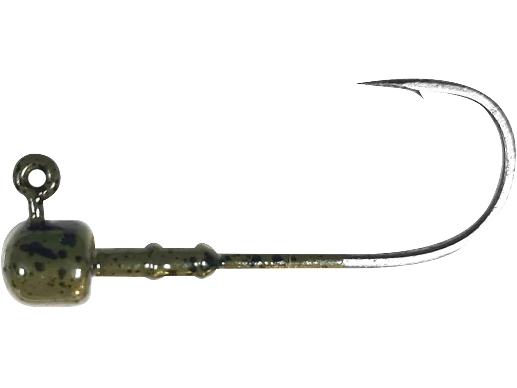 Photo 1 of Big Bite Baits 1/4 OZ RAM Head/Green Pumpkin (4 Pack)