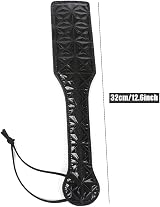 PU Leather Horse Riding Crop Faux Leather Paddle Whip Black Training Whip view 2