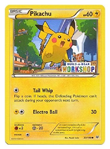 Amazoncom Pokemon Pikachu 20108 Trading Card Game Card