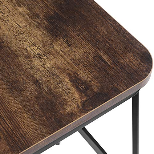 VASAGLE Barhocker, 2er Set, Barstühle, Esszimmerstühle für Kücheninsel, Theke, Bar, mit Fußstütze, Höhe je 71 cm… – Bild 6