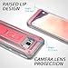 YOUMAKER Kickstand Case for Galaxy S8 Plus, Full Body with Built-in Screen Protector Heavy Duty Protection Shockproof Rugged Cover for Samsung Galaxy S8 Plus 6.2 inch - Pink/Gray