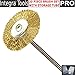 Integra; RT- 20BW 20PC Brass Bristle Wheel Brushes Accessories For Rotary Tools