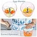 Manual Food Chopper Vegetable Chopper 5 Blades Manual Food Processor Onion Chopper Garlic Chopper Blender Meat Mincer Fruit Onion Garlic and Herb Slicer for Salad Pesto Coleslaw Food Puree 900ml