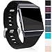 For Fitbit Ionic Bands, Maledan Classic Replacement Accessory Wristbands for Fitbit Ionic Smart Watch, Black Small