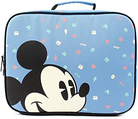 Disney Mickey Mouse Pattern Square Travel Bag with Removable Shoulder Strap