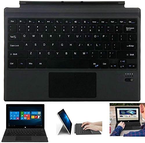 Surface Pro 7 キーボード サーフェイス Pro7 出荷 タブレット ブラック ワイヤレスキーボード タブレットケース タッチパッド搭載 Bluetooth ワイヤレス
