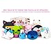 R ? HORSE Jumbo Cute Penguin, Hamster, Ninja Fox Set Kawaii Cream Scented Squishies Slow Rising Decompression Squeeze Toys for Kids or Stress Relief Toy Hop Props, Decorative Props Large (9 Pack)
