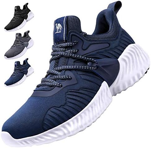 メンズ ランニングシューズ テニスシューズ ファッションスニーカー 軽量 お洒落 アスレチック ウォーキング フットウェア ワークアウト スポーツ ジョギング カジュアル