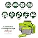 ZOMAKE 4 Set Packing Cubes，Lightweight Travel Luggage Packing Organizer of Suitcase Organizers with Laundry Bag