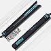 BEAUTIROX Flat Hair Iron with Anti-Static Technology and Temperature Controls for Straightening and Curls,Black