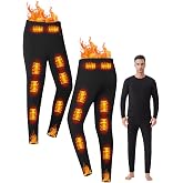 26-Zone Heated top &amp; 16-Zone Heated Pants Heated Underwear for Women Men,Suitable Winter Skiing Motorcycles &amp; S/4XL