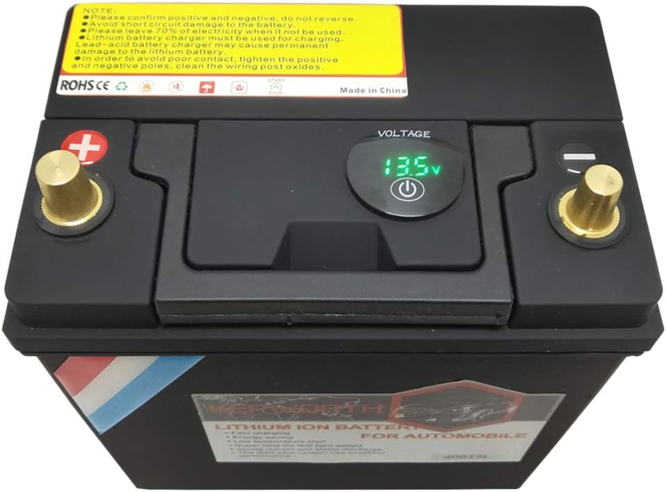 Amazon.com: Replacement 40ah Lead Acid Battery 40B19R Automobile ...