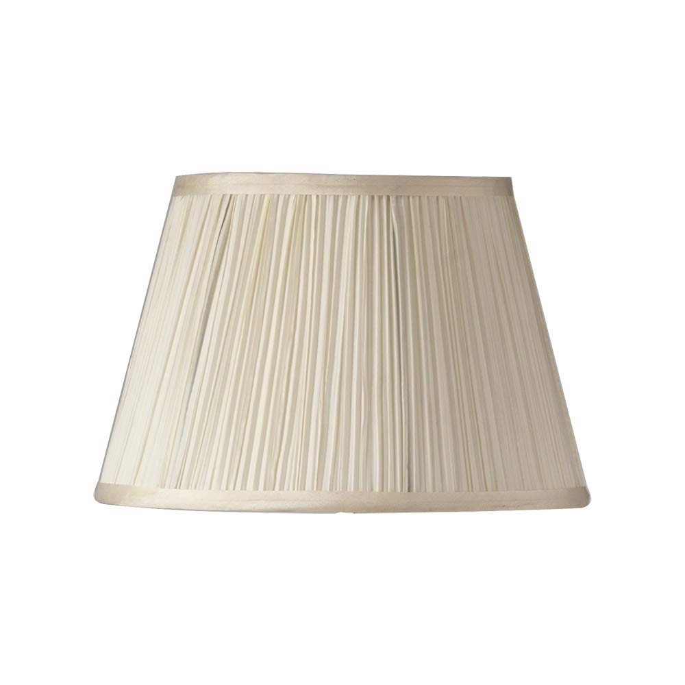 Oaks Lighting Mushroom Pleated Shade, Cream