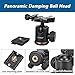 ANTOP Indoor Omnidirectional TV Antenna 360 Degree Reception Flat Panel HDTV Antenna with High Gain Inline Smartpass Amplifier and Built-in 4G LTE Filter 50 Mile Long Range Piano Black AT-206B
