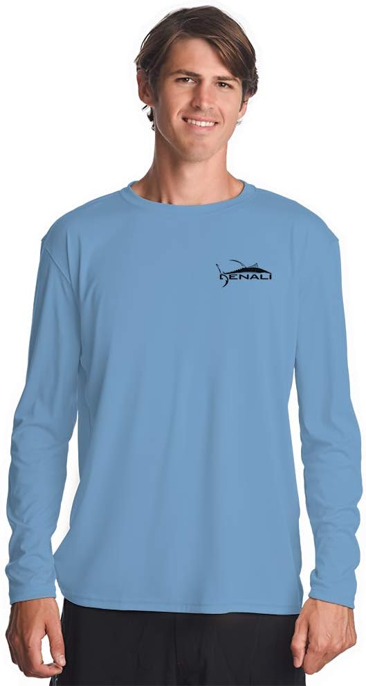 Denali Performance Men’s Teaser-Tournament UPF 50+ ProtectUV Mega Solar Long Sleeve T-Shirt with Logo