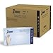 1st Choice 1ELM Ivory Latex Exam Powder Free Disposable Gloves (Case of 1000), 4 Mil, Medium