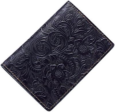 JOYIR Leather Passport Holder – Travel Wallet Cover Case for Men &amp; Women (Blue Color 1)