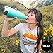 MIRA 25 Oz Stainless Steel Water Bottle | Double Walled Vacuum Insulated Cola Shape Thermos Flask | 24 Hours Cold, 12 Hours Hot | Reusable Metal Water Bottle | Leak-Proof Sports Bottle | Teal