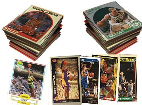 Nba basketball card collector box over 500 different ca…