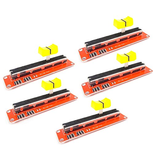 Optimus Electric 5pcs Slide Potentiometer Module 3.3V - 5V for Arduino, MCU, ARM from - Thumbnail 7