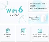 TP-Link Deco WiFi 6 Dual Band Mesh Router 2402Mbps Extender 230m2 Add-on view 3