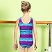 BAOHULU Toddler & Big Girls One Piece Bathing Swimsuit Thin Strap