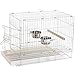 Prevue Hendryx Travel Bird Cage 1305 White, 20-Inch by 12-1/2-Inch by 15-1/2-Inchthumb 2