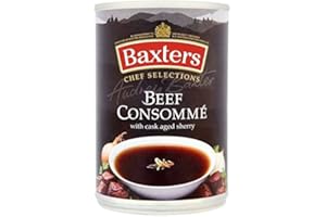 Baxters Luxury Beef Consomme Soup 400g - Pack of 6