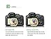 JJC LCP-SX730HS LCD Guard Film Screen Protector (2 Kits) for CANON PowerShot SX730 HS