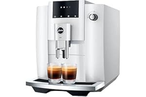 Jura E4 Piano White Automatic Coffee Machine