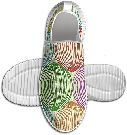 Doodle Floral Seamless Shoes Lightweight Sports Trail And Road Running, Fitness, Athletic Barefoot-inspired Shoe For Men