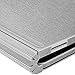 Skinomi Brushed Aluminum Full Body Skin Compatible with Microsoft Surface Book 2 (13.5 inch)(for i5 Processor Version)(Full Coverage) TechSkin with Anti-Bubble Clear Film Screen Protector