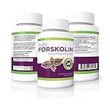 100% Pure Forskolin - Maximum Strength Fat Burner & Muscle Builder, 60 capsules