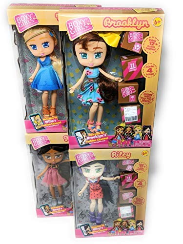 Boxy Girls 4 Pack Bundle Complete Set