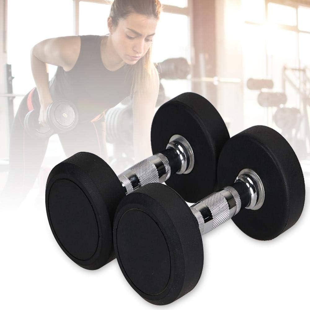chora Women Dumbbell, Body Revolution Hand Weights with Non-slip Grip for Home Fitness Equipment (Sold in One Pc)