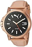 PUMA Unisex PU103462005 Ultrasize LDS Analog Display Quartz Beige Watch