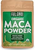 Organic Peruvian Maca Root Powder - Perfect for Smoothies, Baking, Energy - Raw From Peru - Non-GMO, USDA Organic - 4oz Resealable Bag - by Feel Good Organics